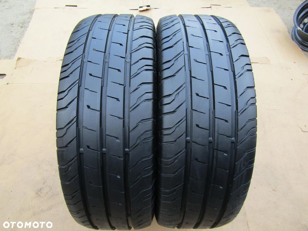 2x JAK NOWE Opony 235/65 16C 16 C Continental ContiVanContact 200 / 115/113R Letnie 7,5 mm 24r - 1