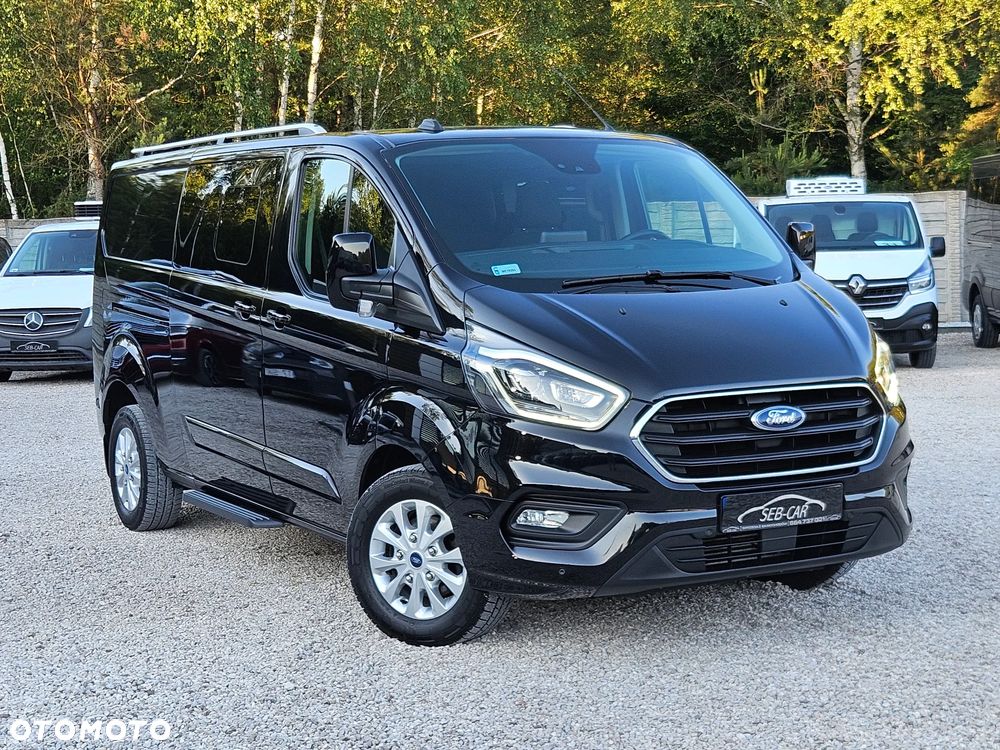 Ford TRANSIT CUSTOM L2H1 Long Brygadowy 5-os WINDA Max WERSJA XENONY SalonPL FV23% - 3