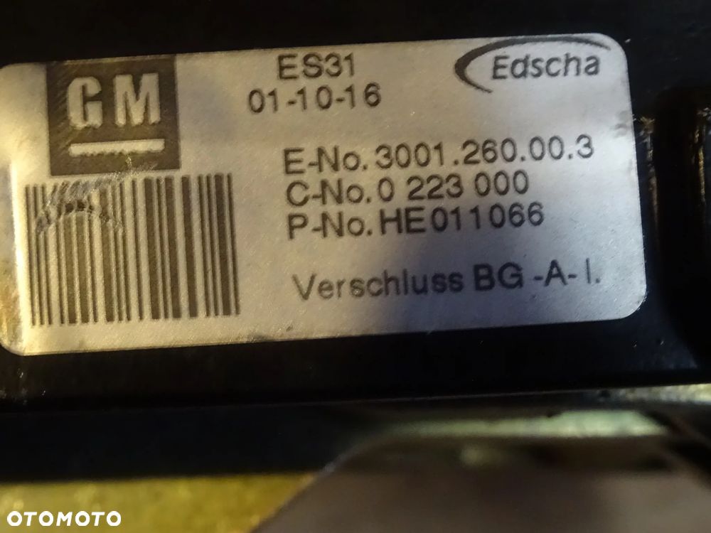 OPEL ASTRA G 2 BERTONE CABRIO ZAMEK RYGIEL ZACZEP SKŁADANEGO DACHU LEWY PRAWY - 11