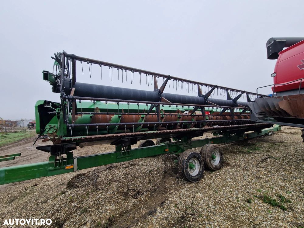 John Deere 630X HEADER PAIOASE si CARUCIOR TRANSPORT  ZURN SWW500-630X - 2