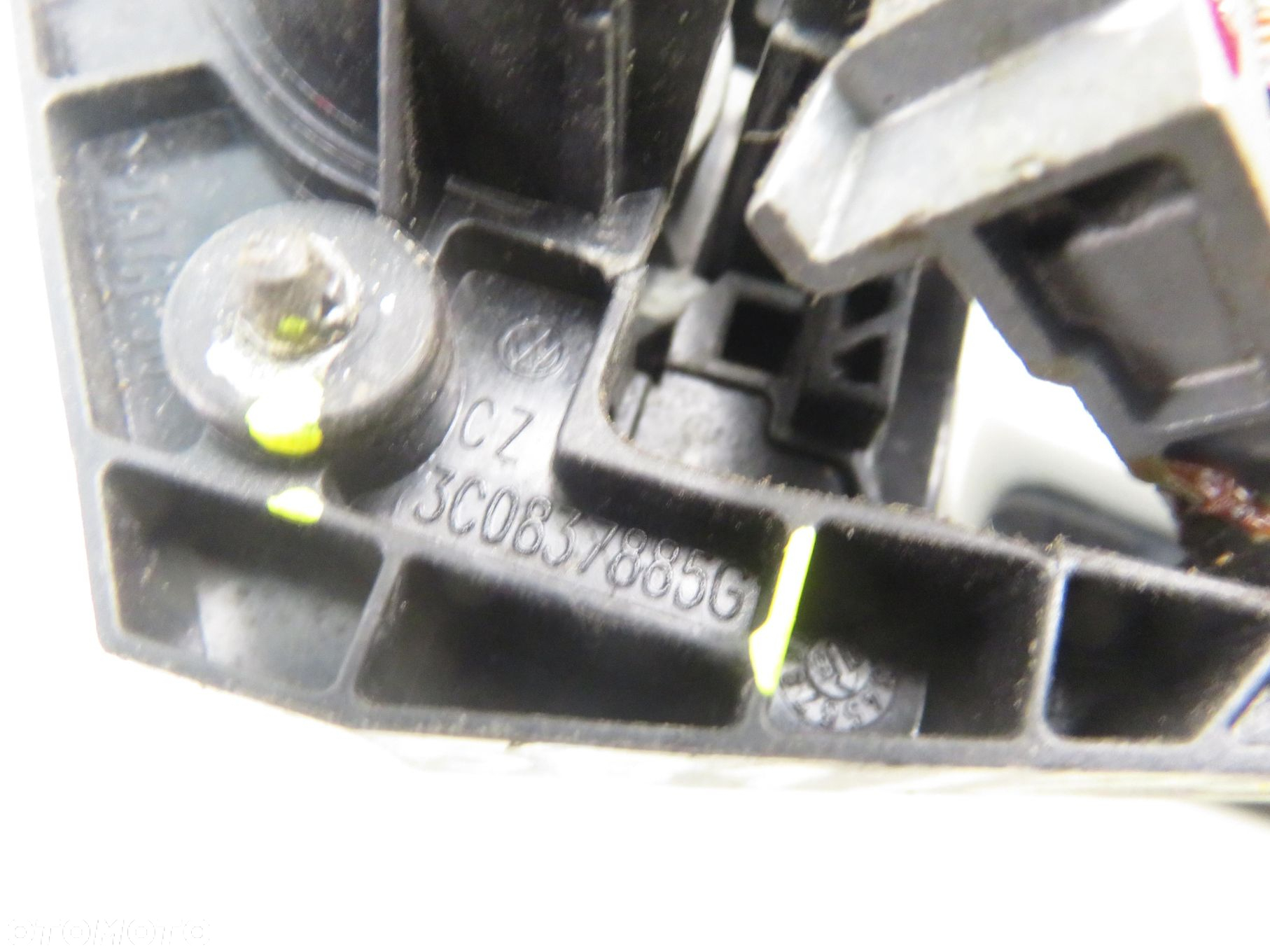 KLAMKA LEWA TYLNA VW PASSAT B6  3C0837885G LC9X - 5