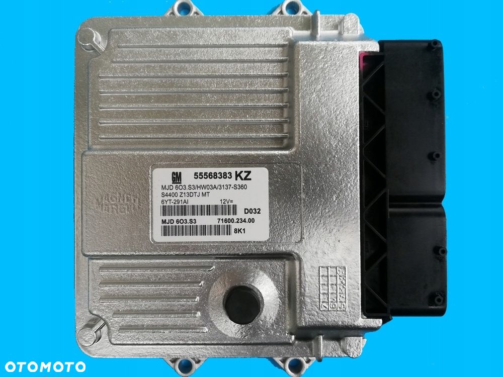 KOMPUTER STEROWNIK OPEL CORSA D MJD 603.S3 55568383 KZ+ PIN - 1