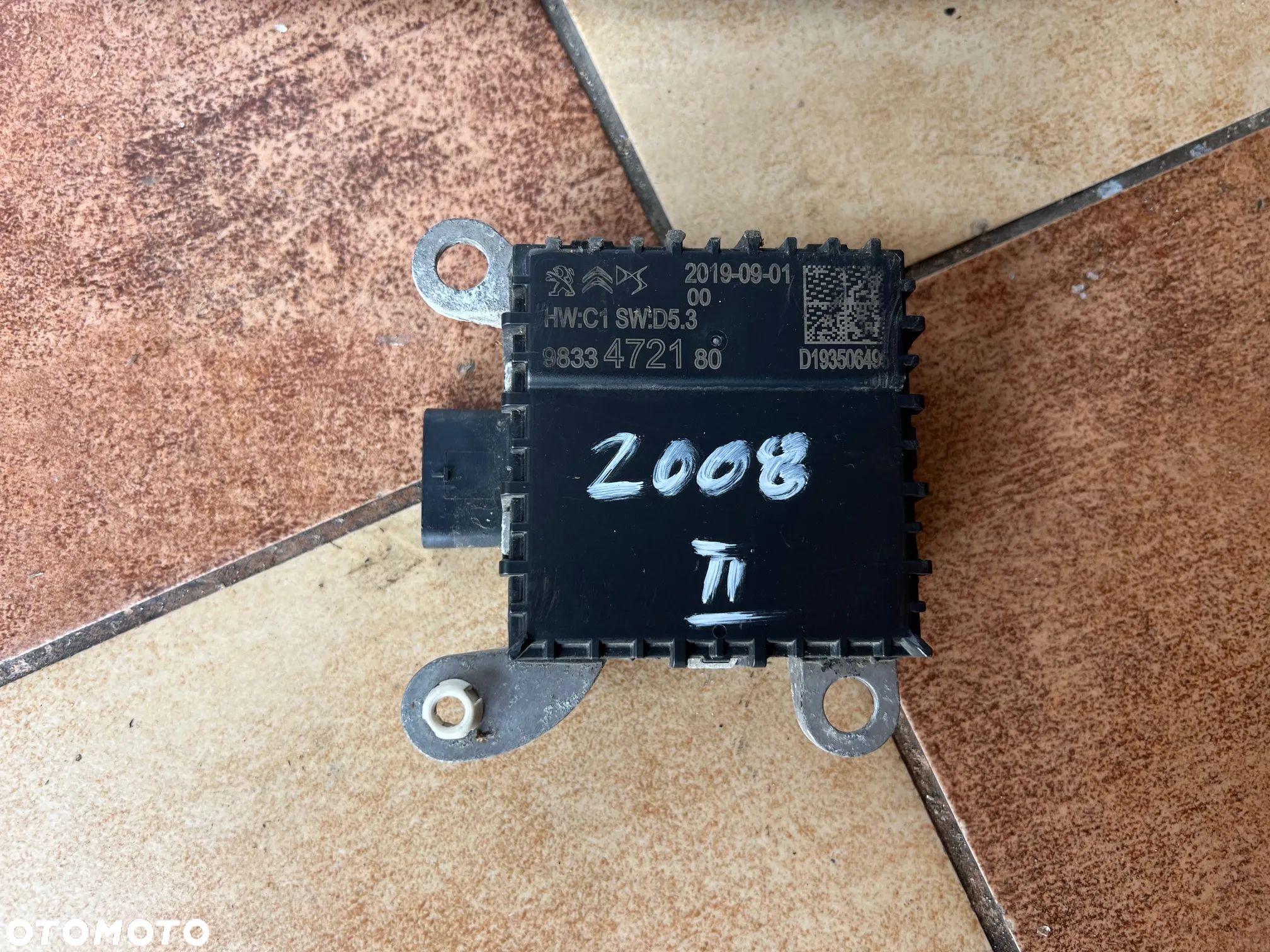 MODUŁ RADAR DISTRONIC PEUGEOT 208 II 2008 II 9833472180 - 1