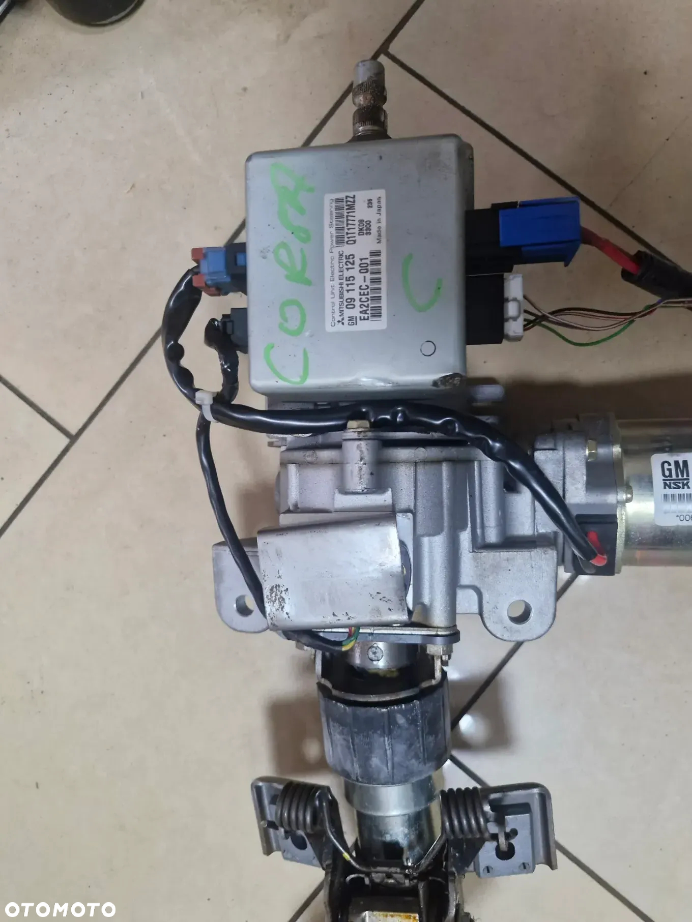 KOLUMNA KIEROWNICZA WSPOMAGANIE ELEKTRYCZNE OPEL CORSA C 9156064 - 3