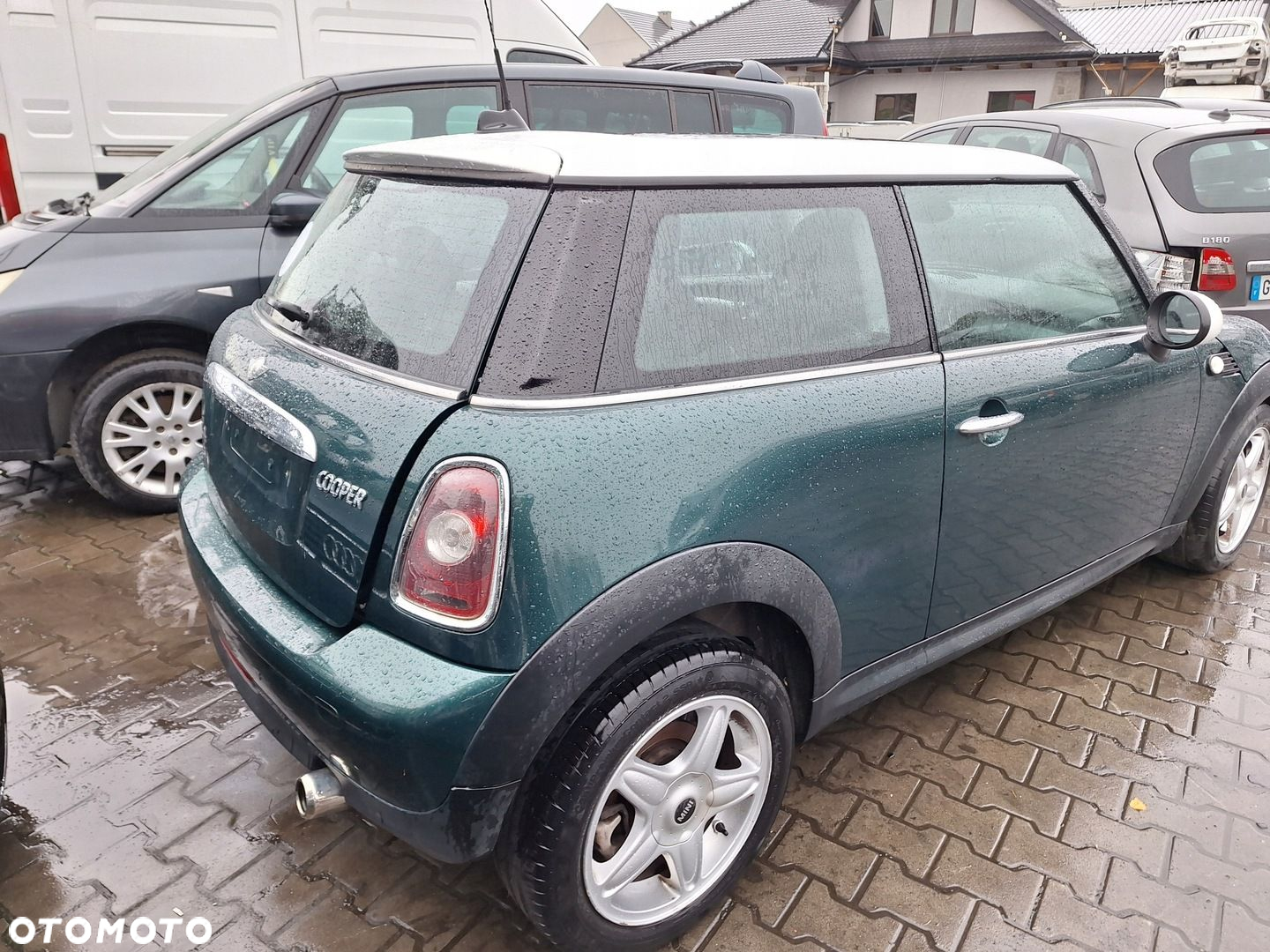 MINI ONE COOPER R56 R55 CLUBMAN ZDERZAK PRZÓD MASKA LAMPA BŁOTNIK A67 06-10 - 6