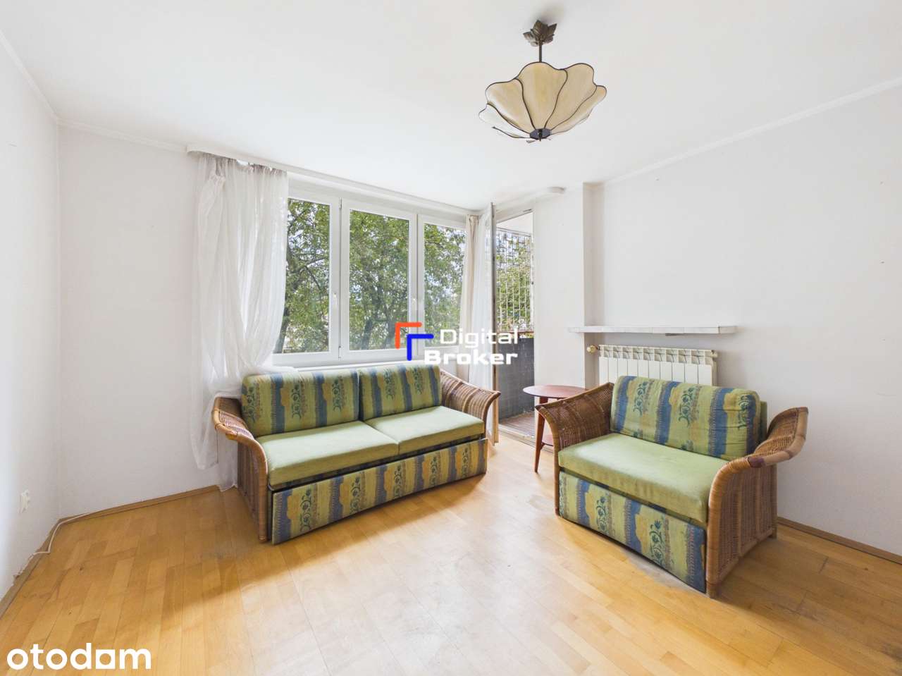 Dwupokojowe, rozkładowe mieszkanie - 1km od Dworca Centralnego