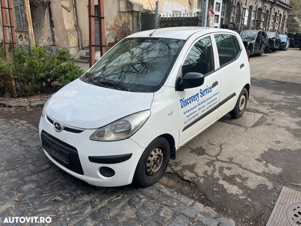 Dezmembrez Hyundai I10 alb 2008 1,1 benzina 48,5KW - 4