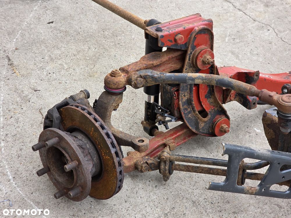 IVECO DAILY 06-14 BLIŹNIAK KOŁYSKA SANKI WÓZEK ZAWIESZENIE PRZOD TRAWERS 1L - 6