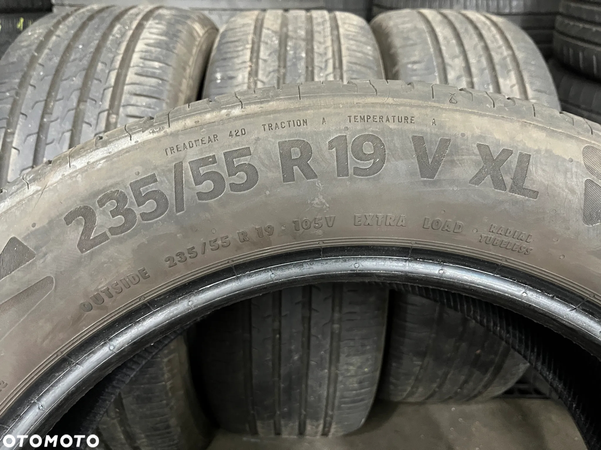 4x Opony Letnie 235/55R19 CONTINENTAL ECOCONTACT 6 21r Promocja!! Cena za 4szt - 6