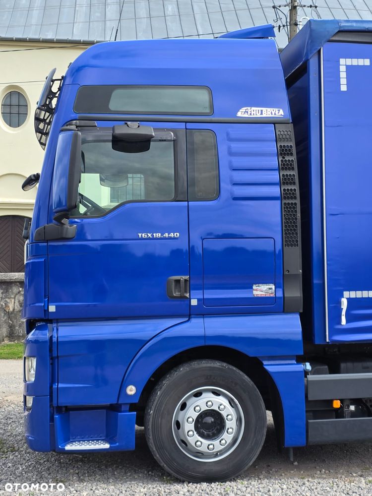 MAN TGX 18.440 / FIRANKA / NISKI PRZEBIEG  / 20 EURO PALET / SPROWADZONY / E6 / AUTOMAT / LODÓWKA / KAMERA / WINDA / DUŻA KABINA / SILNIK 13 LITRÓW - 7