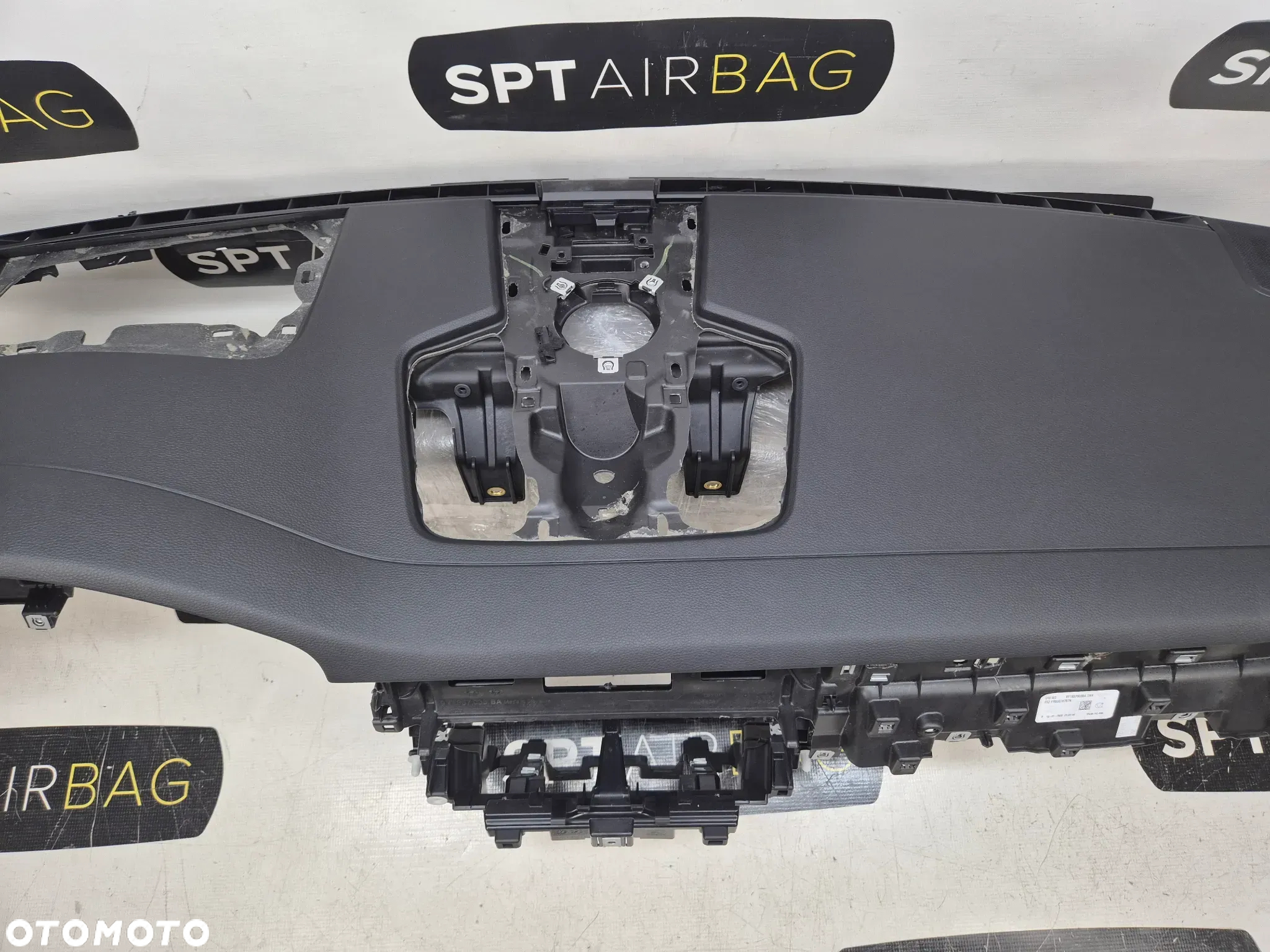 PORSCHE CAYENNE III 3 9Y GUMA HEAD UP DESKA ROZDZIELCZA KONSOLA KOKPIT PULPIT PODUSZKI AIRBAG AIR BAG PASY KIT SET - 6