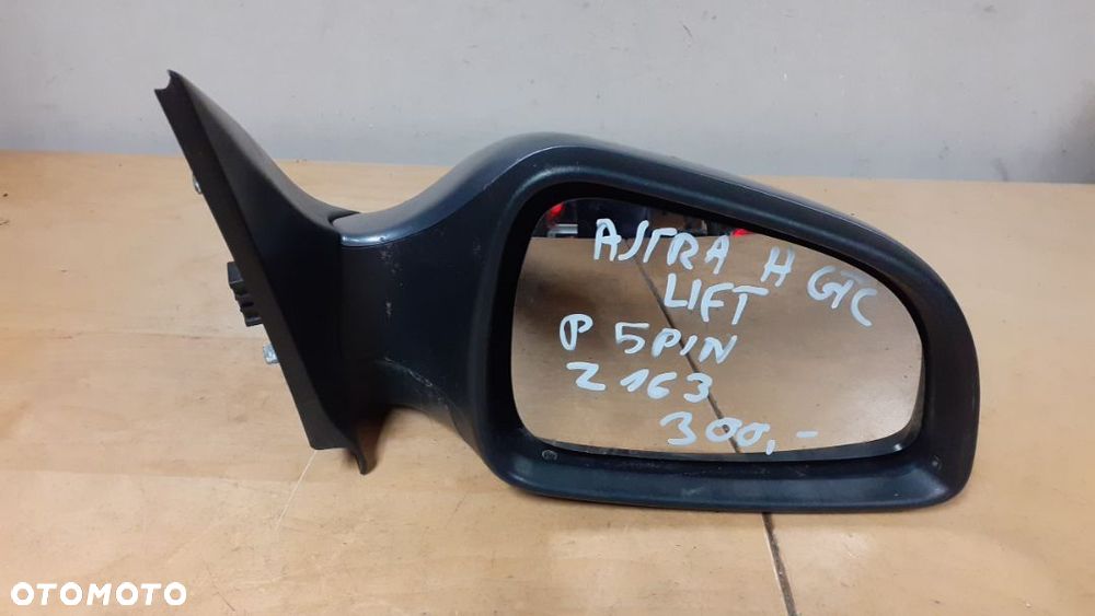 LUSTERKO ELEKTRYCZNE PRAWE OPEL ASTRA H GTC LIFT 5PIN Z163 - 2