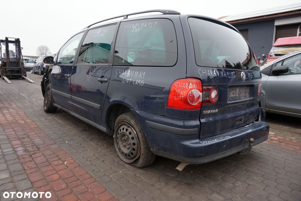 VOLKSWAGEN SHARAN I MK1 LIFT 7M9 2009 LA5G 2.0 8V ATM 115KM KZY GRANATOWY na części - 3