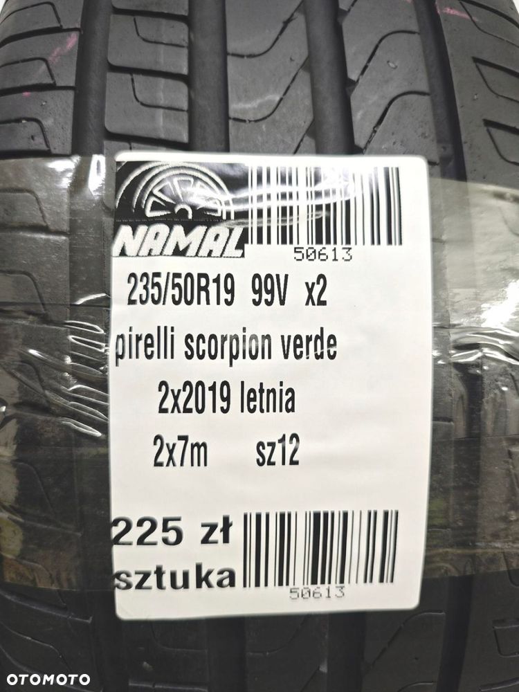 235/50R19 pirelli 2019 opony letnie 7mm 50613 - 10