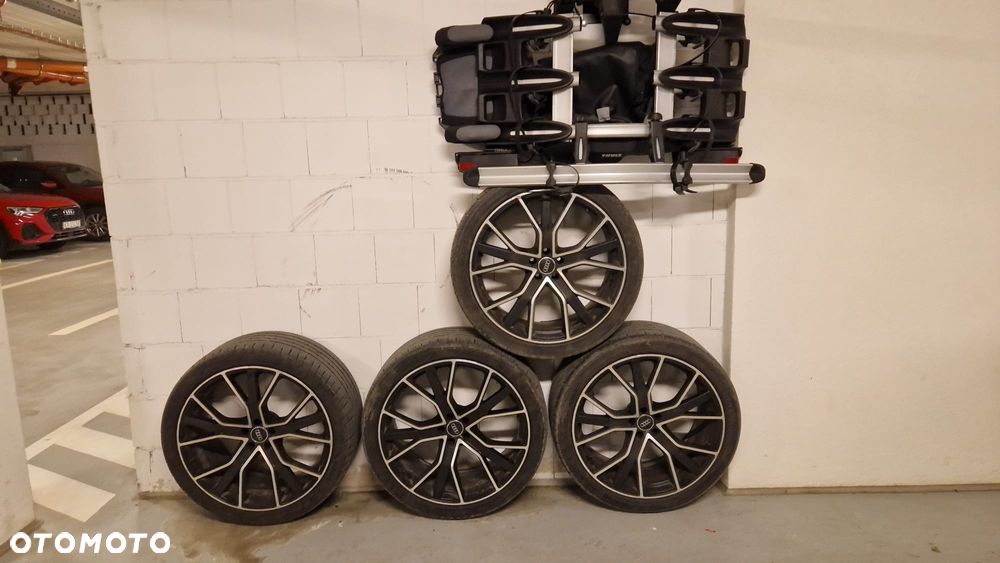 Koła 22" niski profil alu czarne - 2