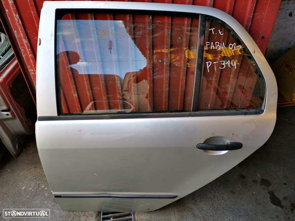 SKODA FABIA PORTA TRAS ESQ 2002 PT314 - 2