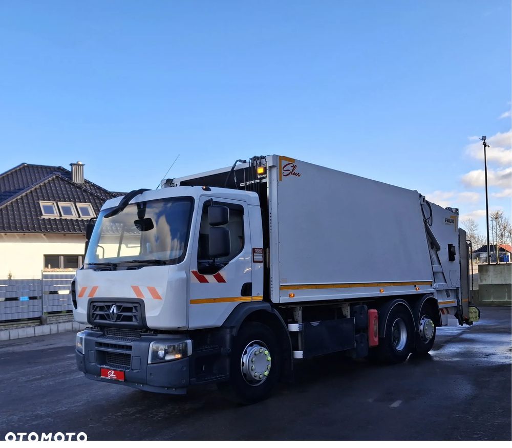 Renault D26 Śmieciarka FAUN Environnement VR5 LEV Euro 6 2014r 3 Osie Segregacja Odpady - 2
