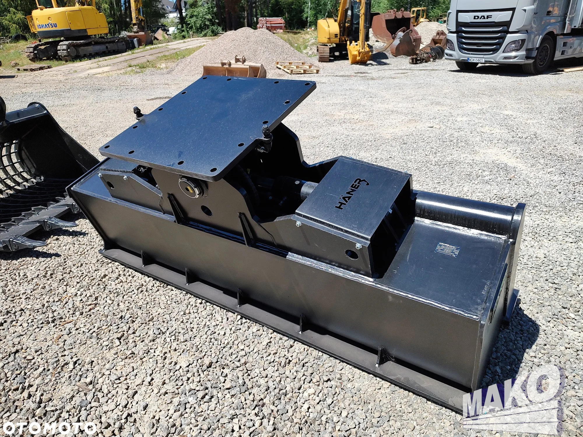 NOWA Łyżka skarpowa hydrauliczna Haner 236cm do koparki Miller fi 100 - 5
