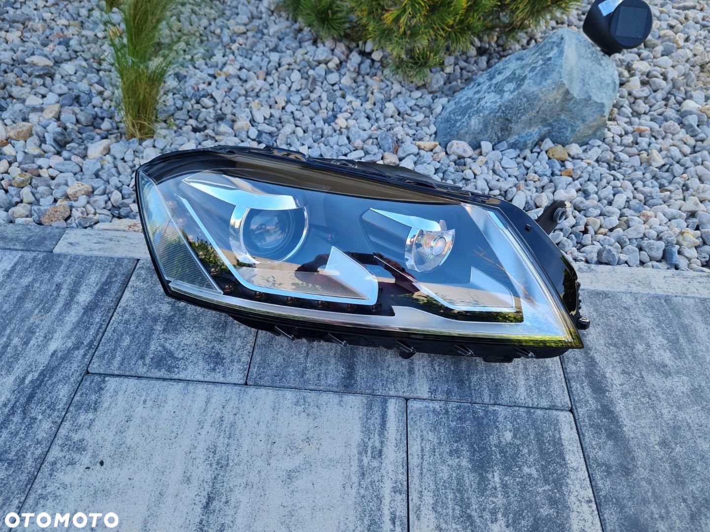 VW PASSAT B7 3AB Lampa prawa przód Bi Xenon Dynamic Led 3AB941752 19 - 1