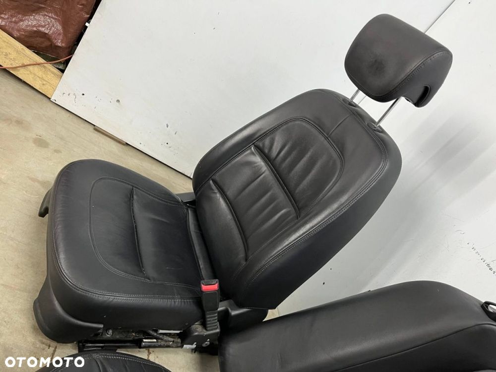 Fotele Hyundai Grandeur IV 05-11r. kanapa skóra KOMPLET elektryczne podgrzewane z pamięcią AIRBAGami - 8