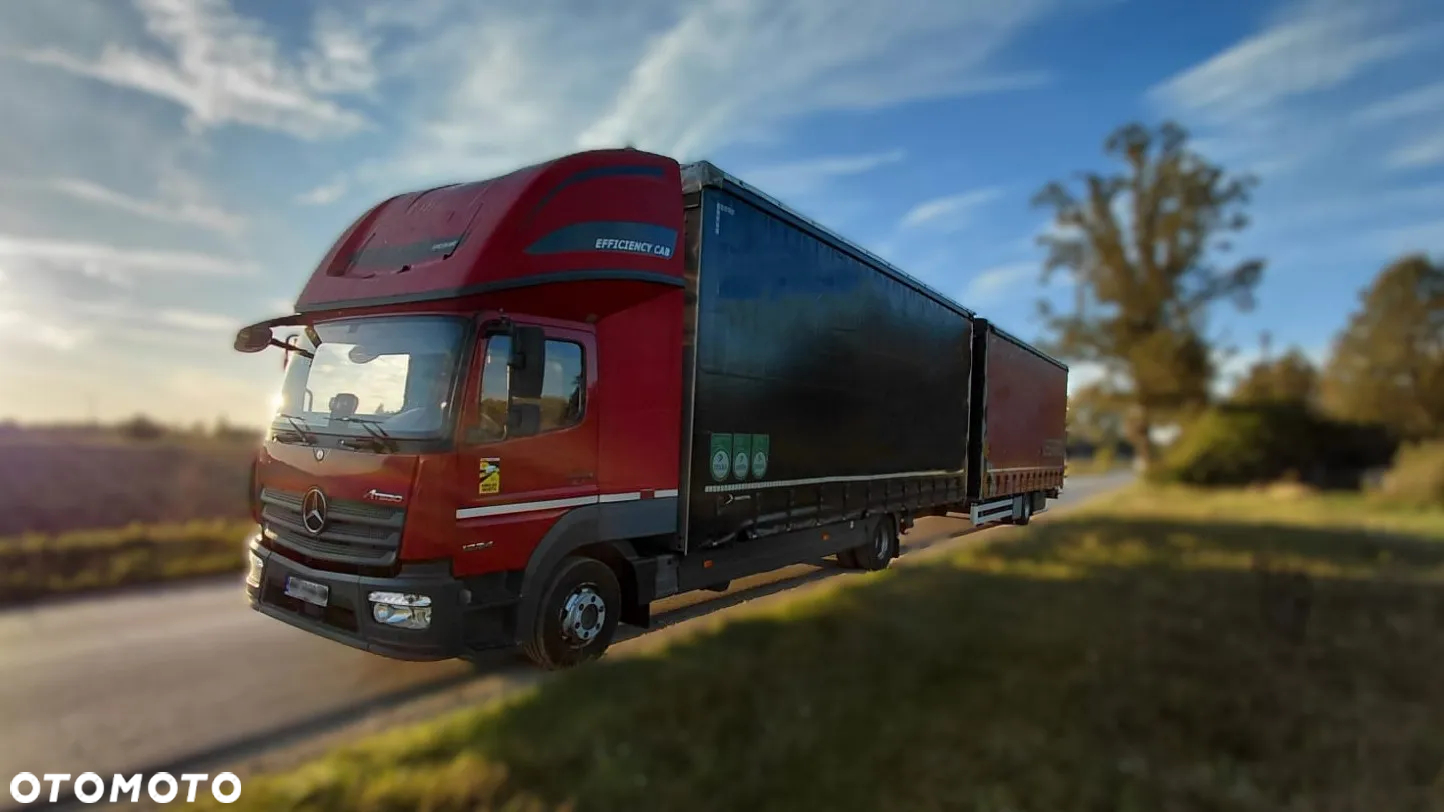 Mercedes-Benz ATEGO 1224 TANDEM 7.7+7.7 PRZEJAZDÓWKA  ZAMIANA - 17