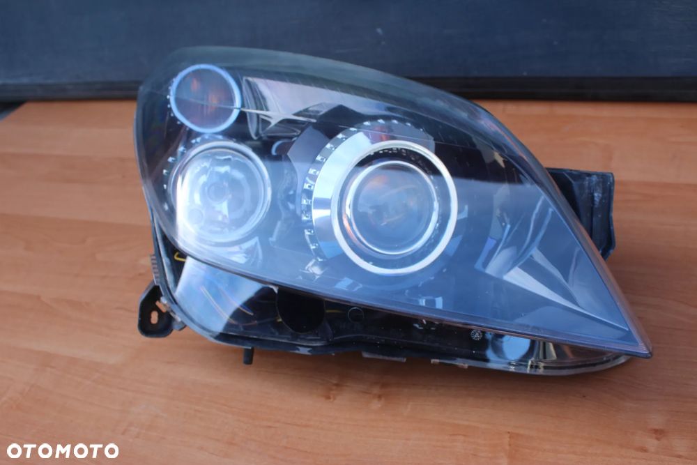 LAMPA PRAWA PRZEDNIA PRAWY PRZÓD BIXENON SKRĘTNY OPEL ASTRA H EUROPA 100% SPRAWNA ORYGINALNA - 9