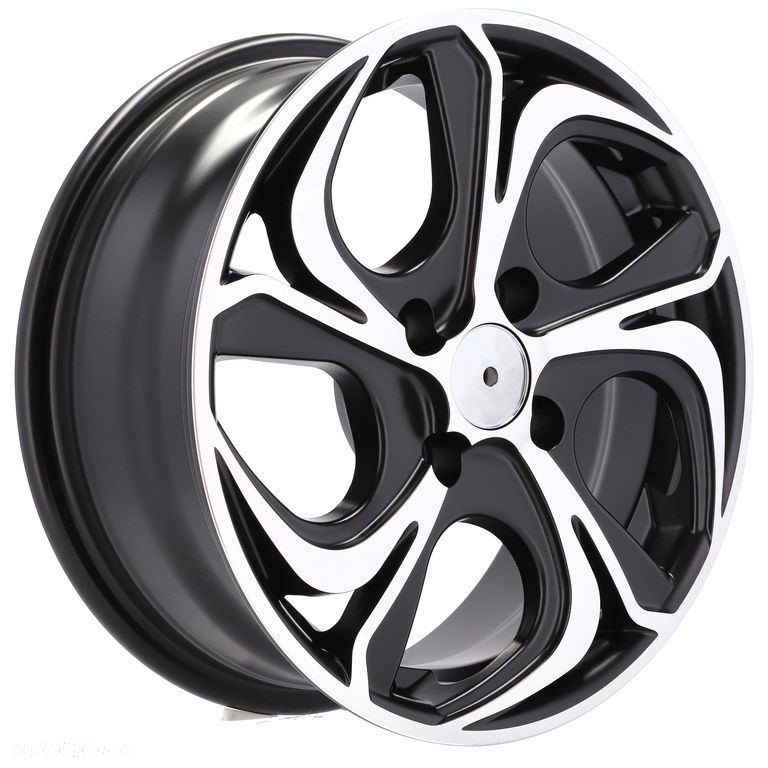 4x Felgi 15 m.in. do RENAULT Clio Megane Captur TOYOTA Yaris - BY980 (LU1235) - 7