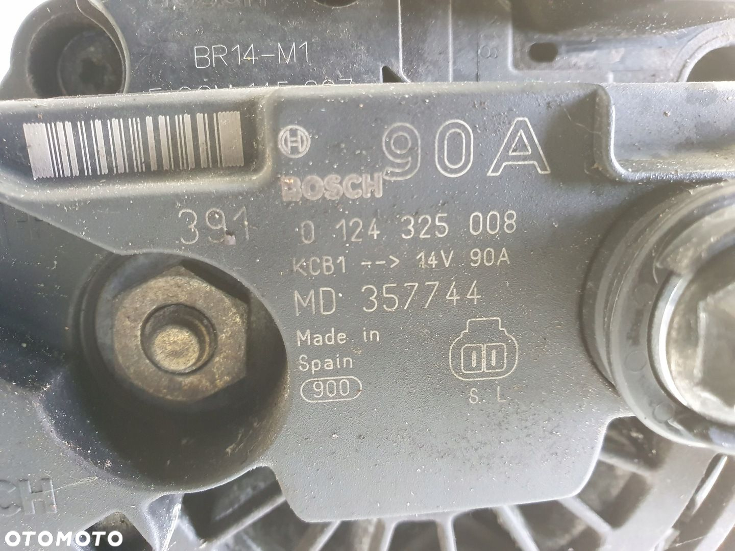 Space Star 1.6 16V ALTERNATOR 0124325008 90A bosch - 2