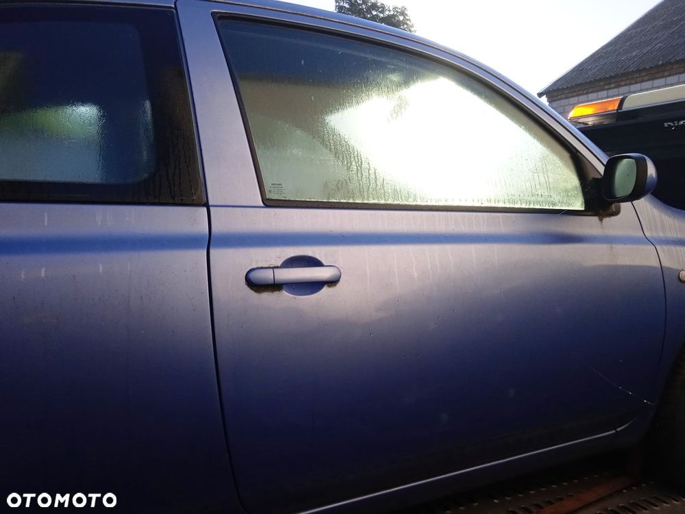 Drzwi lewe prawe Nissan Micra K12 3D kolor T12 - 1