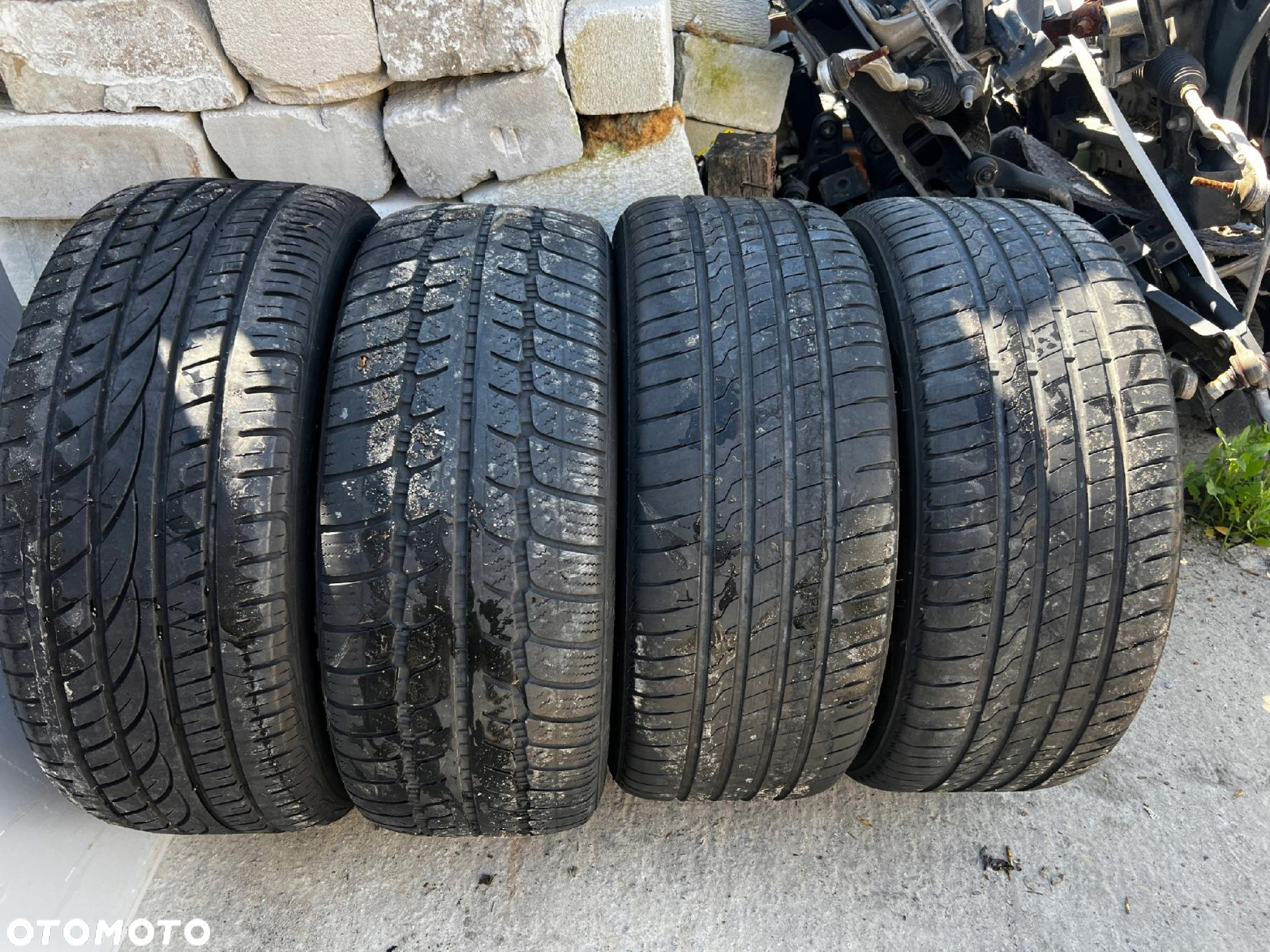 FELGI OPONY LETNIE KOŁA AUDI A4 A5 B8 225/50 R17 - 14