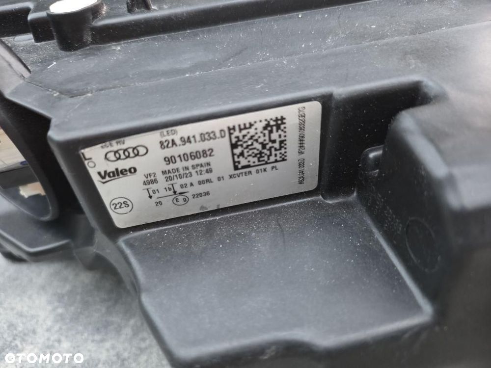 AUDI A1 S1 82A Lampy przód Full Led Dynamic 82A941033D 82A941034D 2023 - 13