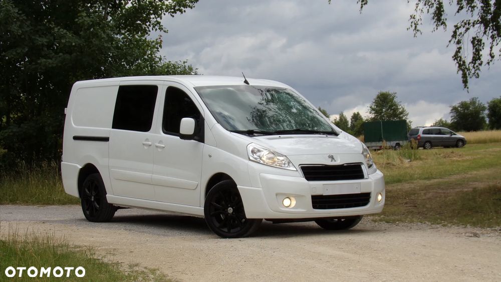 Peugeot EXPERT 2.0HDI 130KM * LONG * KLIMA * BRYGADÓWKA 6 OSÓB ! ZADBANY ! - 1
