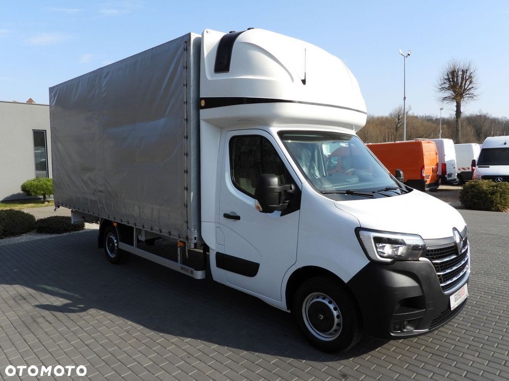 Renault MASTER PLANDEKA 10 PALET WEBASTO TEMPOMAT LEDY KLIMATYZACJA  165KM - 5