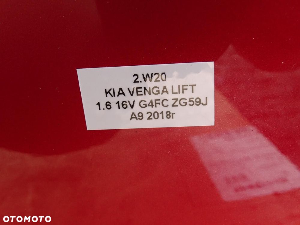 KLAPA TYŁ TYLNA BAGAŻNIKA + SZYBA LAKIER A9 KIA VENGA I LIFT 09-19r - 15