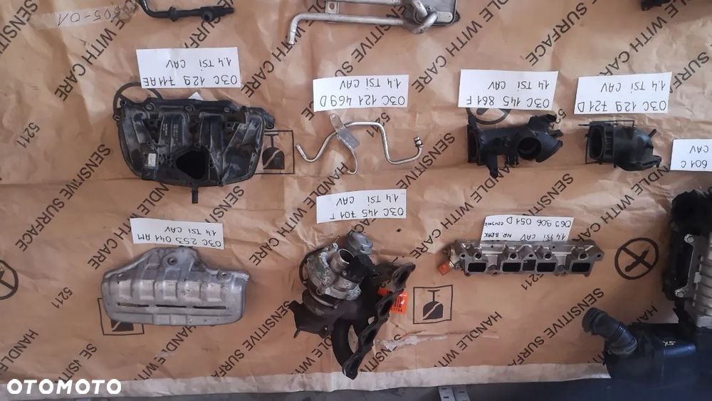 SILNIK BLOK SILNIKA OSPRZĘT Z SILNIKA CAV 1.4 TSI 160KM - 2