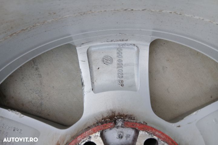 Janta aliaj 16 5G0601025BP 6,5JX16H2 ET46 5G0601025BP 6,5JX16H2 ET46 - 4