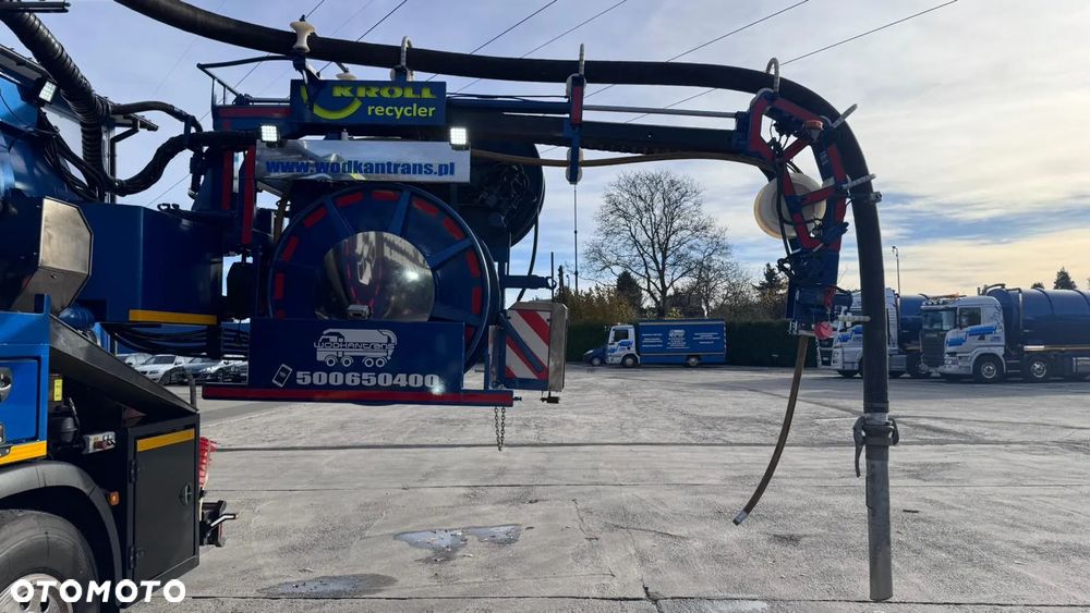 MAN TGS 35.500 KROLL Recycler CVS 3100 URACA P4-45 540ll/175bar - 24