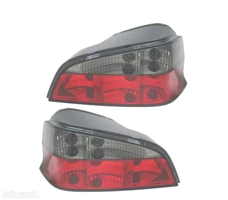 FAROLINS TRASEIROS FUMADOS PEUGEOT 106 96-03 - 2