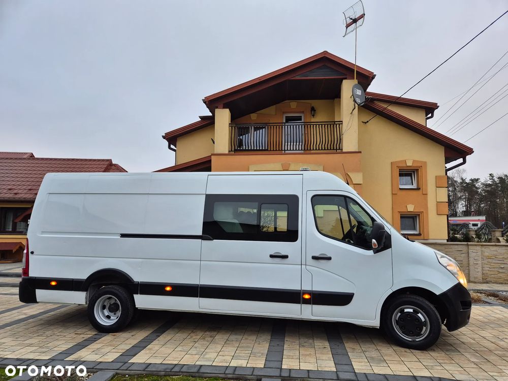 Renault MASTER MOVANO L4H2 2.3 150KM BRYGADÓWKA 6 OSÓB KLIMA SPROWADZONY - 4