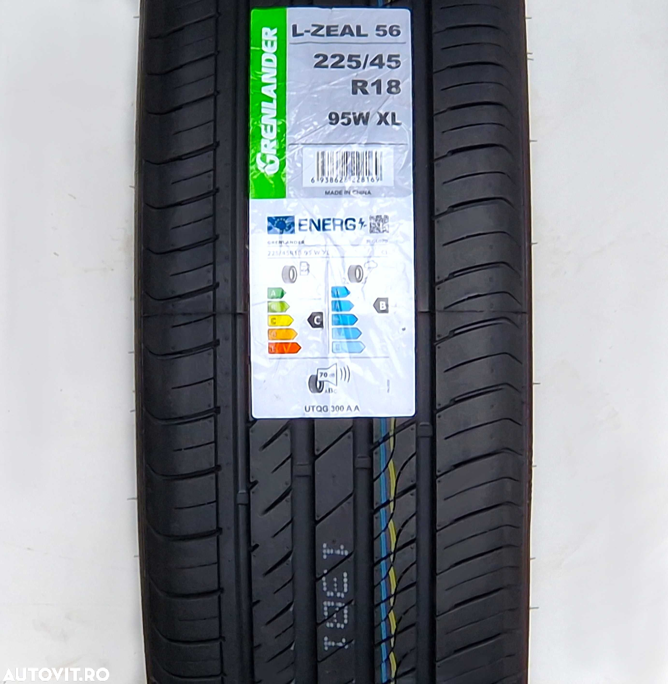 Anvelopa Noua Vara  225/45 R18 Grenlander L-Zeal 56, M+S 95W XL - 2