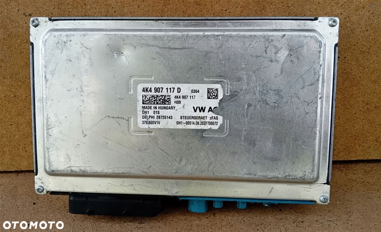 MODUŁ STEROWNIK KAMERY AUDI A6 C7 4K A7 A8 Q8 4K4907117D - 3
