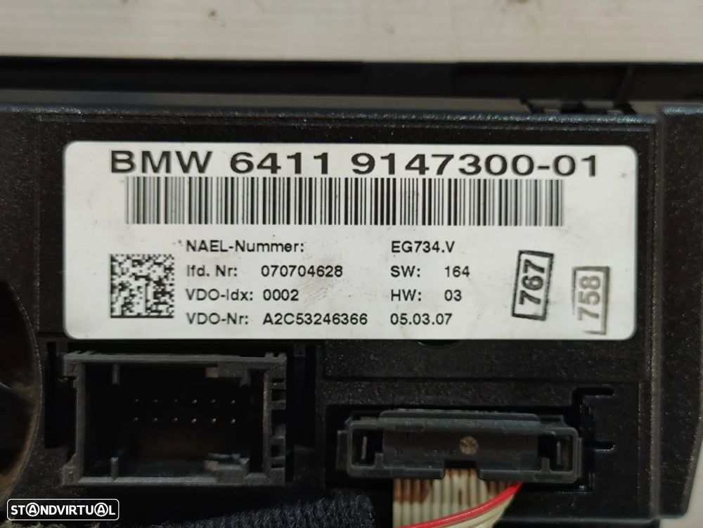 Climatronic/Sofagem original BMW Serie 3 E91 E92 - 9