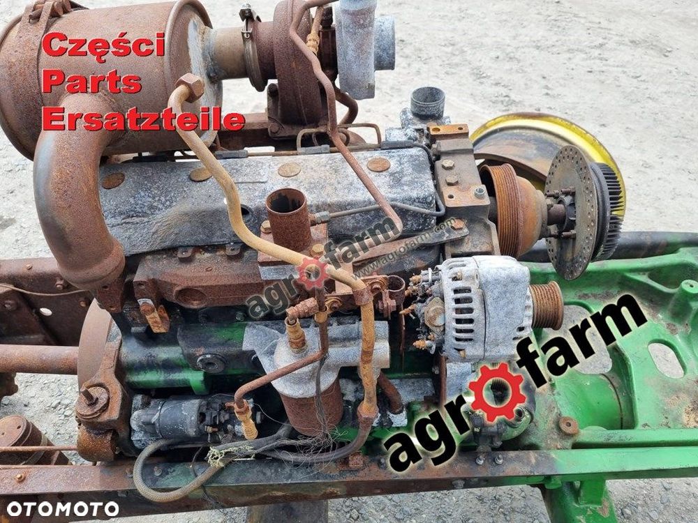 John Deere 5100M części, silnik, skrzynia biegów - 4
