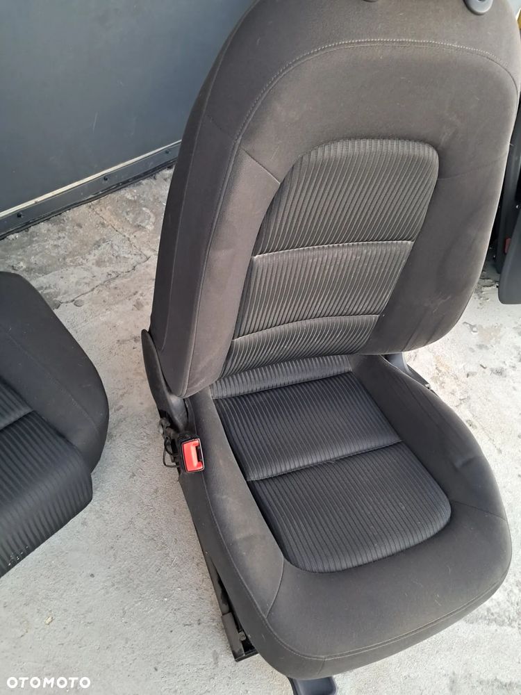 Fotele Siedzenia Boczki Komplet Welur Audi A4 B8 Europa Sedan - 7
