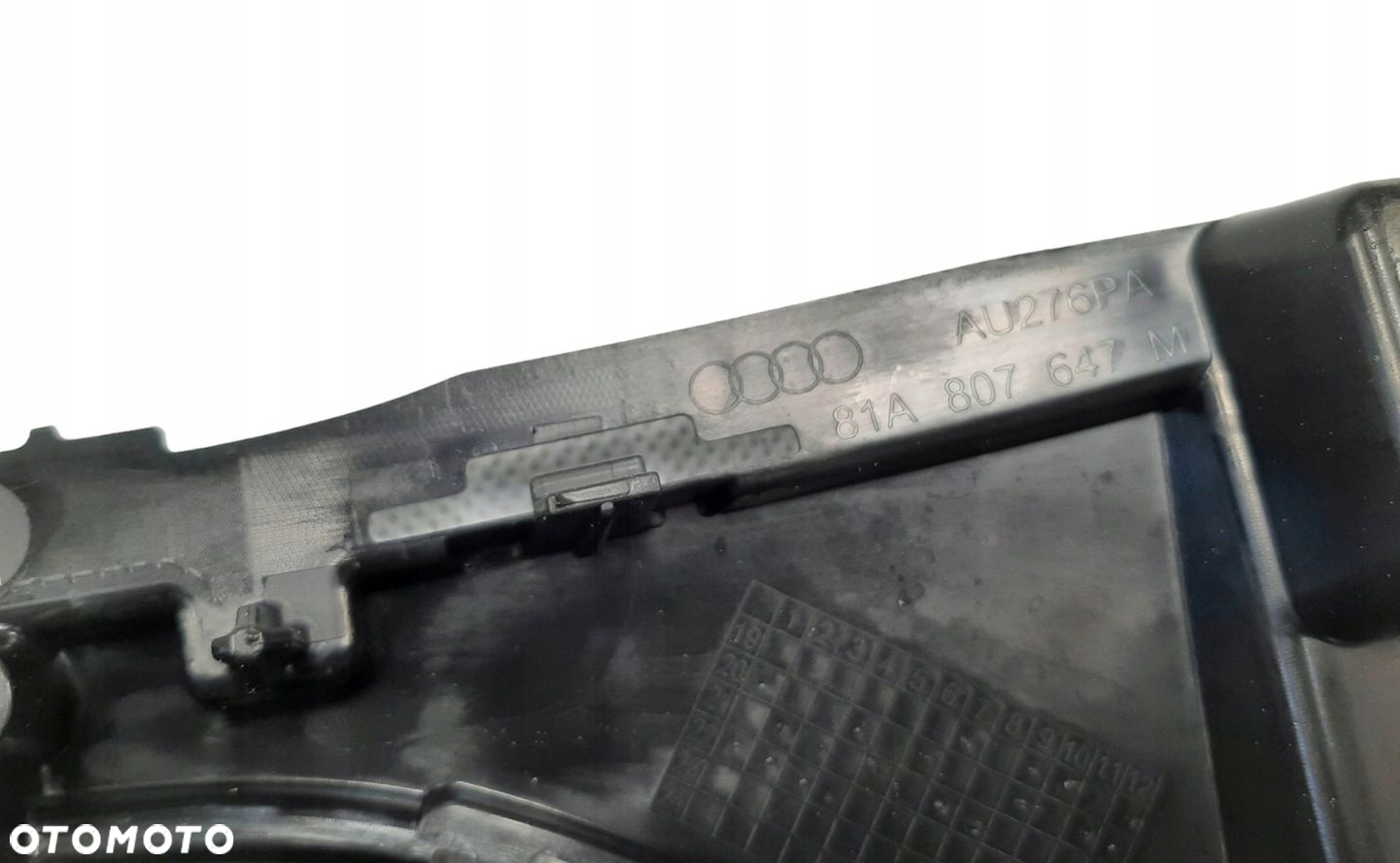 Audi Q2 Lift Base Advanced Kratka Zderzaka przód NOWA 81A807647M 9B9 - 5