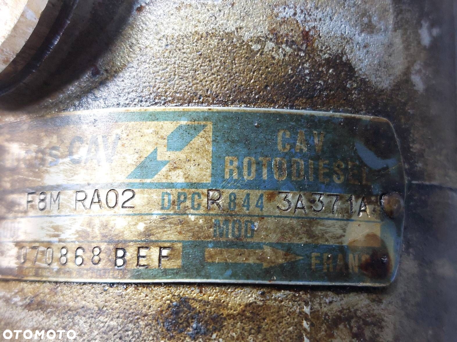 POMPA WTRYSKOWA + WTRYSKIWACZE VOLVO 340 1.6 D F8MRA02 LCR6732001C - 6