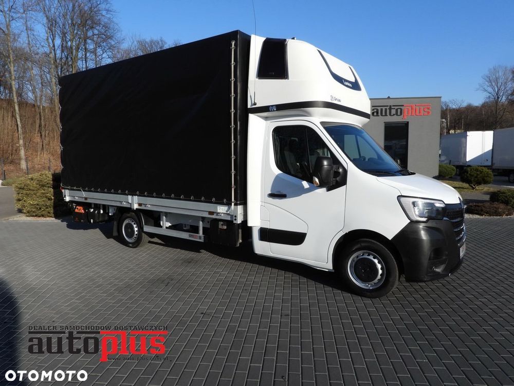 Renault MASTER PLANDEKA WINDA 9 PALET WEBASTO TEMPOMAT LEDY PNEUMATYKA KLIMATYZACJA  165KM - 2