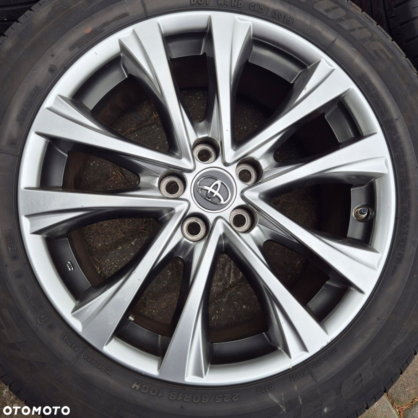 LATO KOŁA 18 ORYGINAŁ TOYOTA RAV-4 RAV 4 225/60 R18 - 4