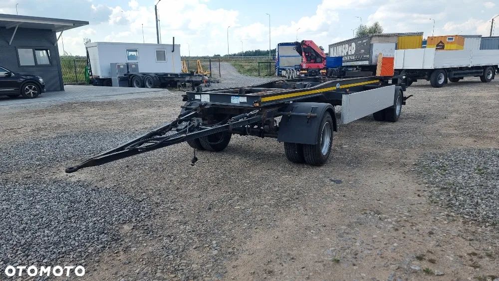 Inny 25.500zł netto PRZYCZEPA HAKOWIEC 2011rok DO KONTENERÓW DO ZŁOMU HAMULCE BĘBNOWE ST.BDB MOŻLIWOŚĆ TRANSPORTU - 2