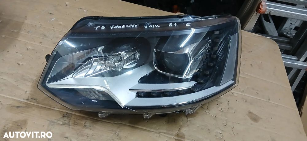 Far stanga bixenon Vw T5 facelift 2012 - 1